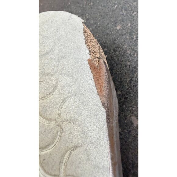 Birkenstock Soft Footbed Rose Gold Leather "Arizona" Sandals size 40 - Picture 8 of 8